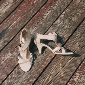 Cream heels